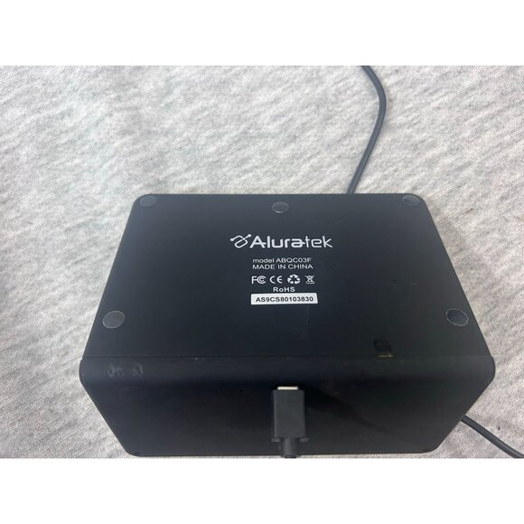 Aluratek Alarm Clock with Nightlight and Qi Wireless Charging - Picture 4 of 4
